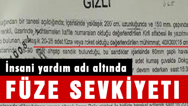 'İşte Erdoğan'ın insani yardım tutanağı'