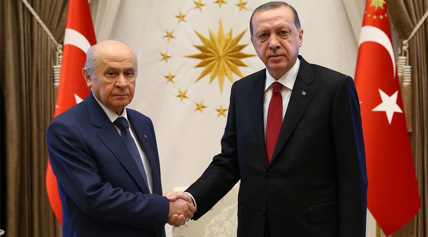Cumhurbaşkanı Erdoğan ve Bahçeli Görüşmesi Sona Erdi