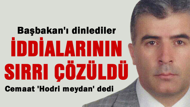 Başbakan dinlendi iddialarının sırrı çözüldü