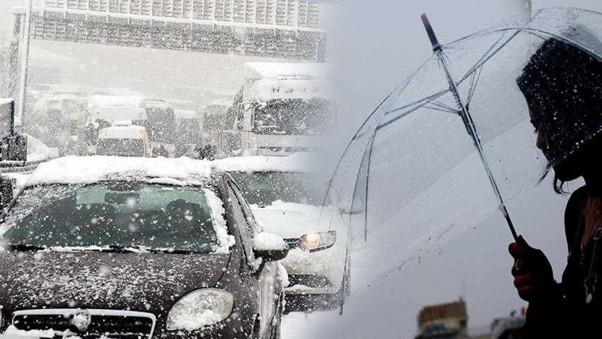 Marmara için yoğun kar yağışı uyarısı