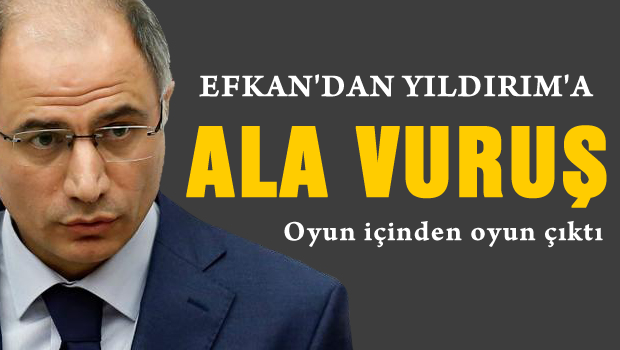İzmir operasyonu Efkan'ın altın vuruşudur