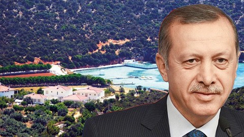 Erdoğan'ın tatilinde dikkat çeken isim
