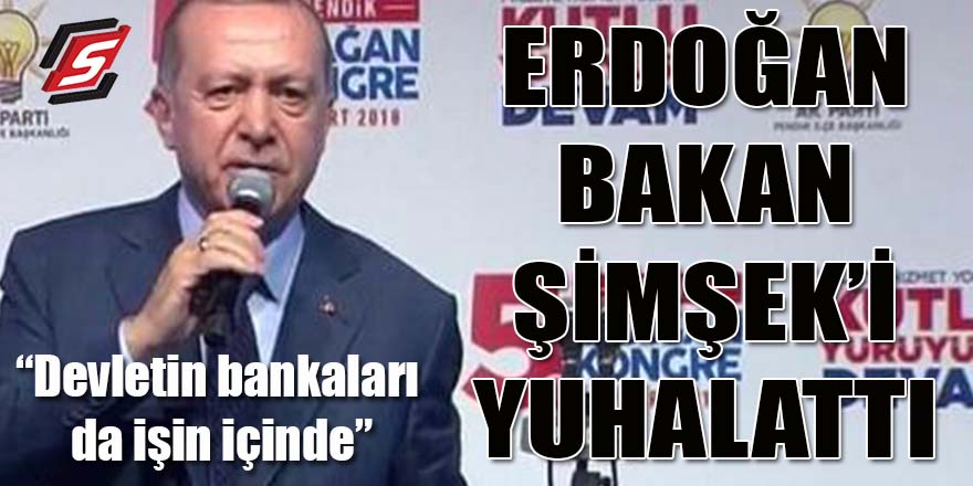 Erdoğan Bakan Şimşek’i yuhalattı