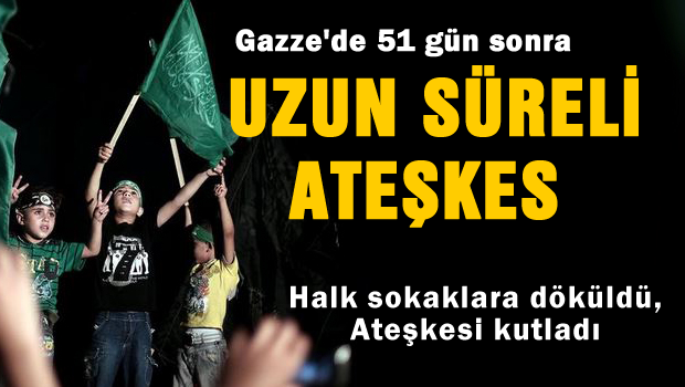 Gazze'de 'uzun süreli' ateşkes