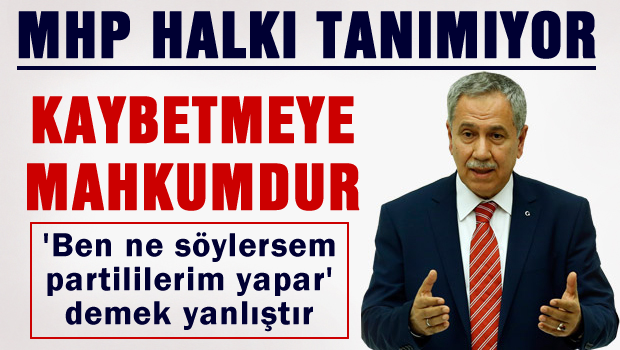 Arınç MHP yöneticileri ile dalga geçti