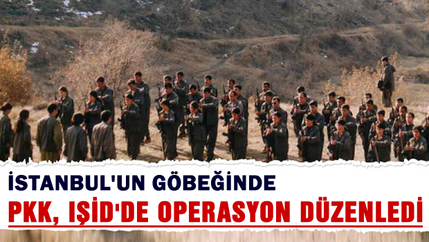 İstanbul'da PKK, IŞİD'e operasyon düzenledi
