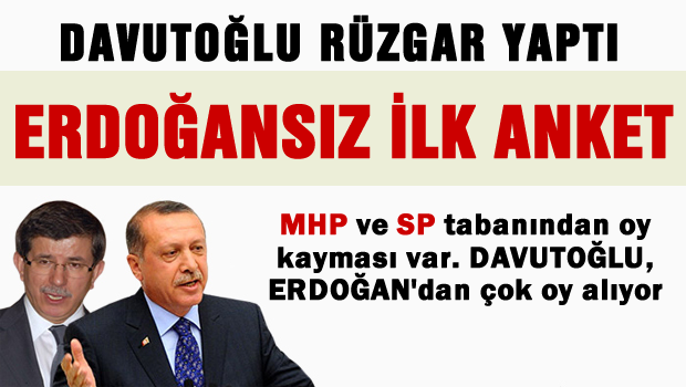 Erdoğan'dan sonra AKP'nin oy oranları