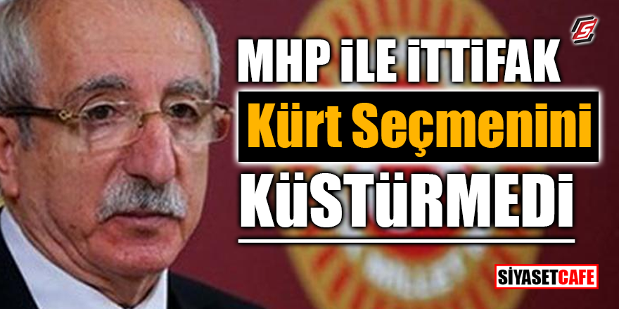 MHP ile ittifak Kürt seçmeni küstürmedi