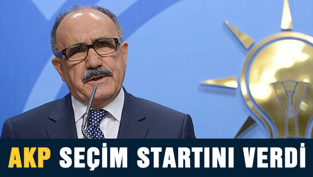 AKP seçim startını verdi, hedef yüzde 50