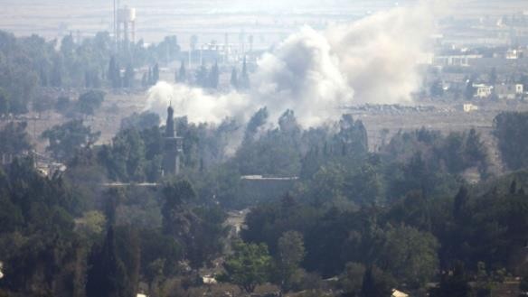 İsrail Suriye'yi vurdu