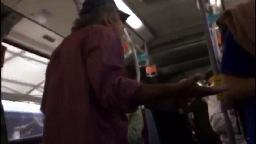 Metrobüste bir yolcu: “Bırak öpüşsünler”