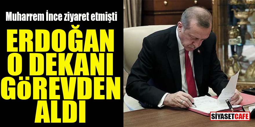 Erdoğan Cerrahpaşa’nın Dekanı’nı görevden aldı
