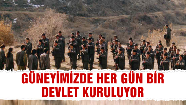 PKK'nın uzantısı PYD'den 3. özerklik ilanı