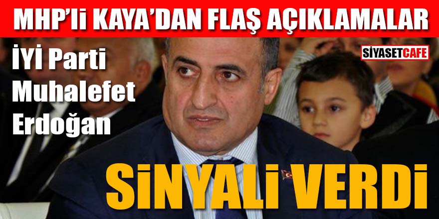 MHP’li Atila Kaya bayrak açtı: Erdoğan’a oy yok!