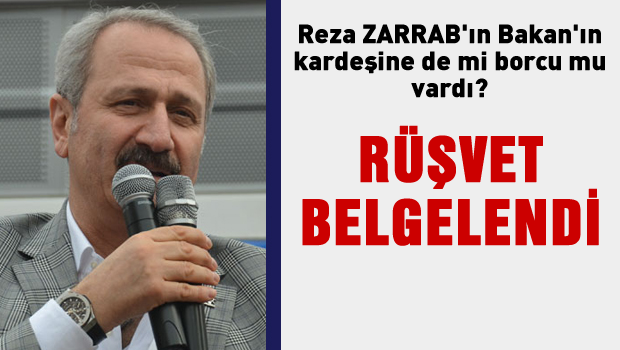 Rüşvet resmen belgelendi