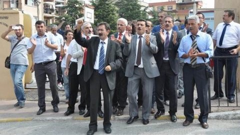 Haberde protestoya yer vermeyin