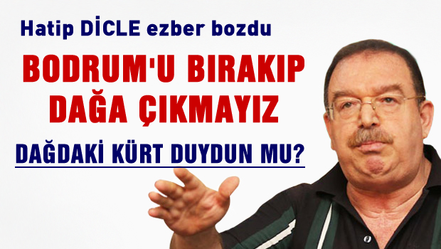 Türkiye'deki Kürtlerin bir bölümünün 'Bodrum'u bırakıp da bir yere gitmeyiz'