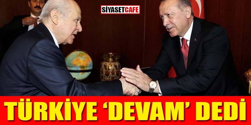 Türkiye “DEVAM” dedi: Erdoğan ezdi geçti!