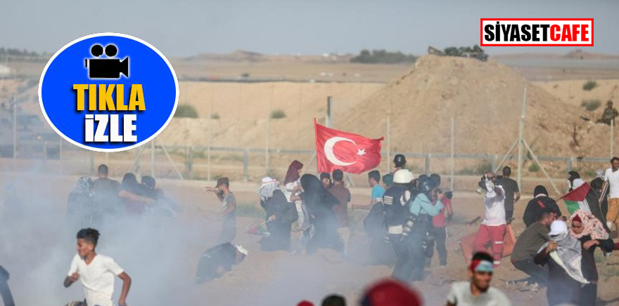 İsrail’den Türk bayrağına alçak saldırı