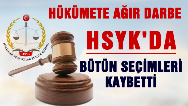 Hükümet HSYK'da ağır yenilgi aldı