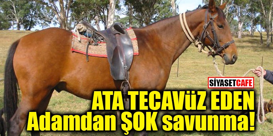 Ata tecavüz eden adamdan şok savunma