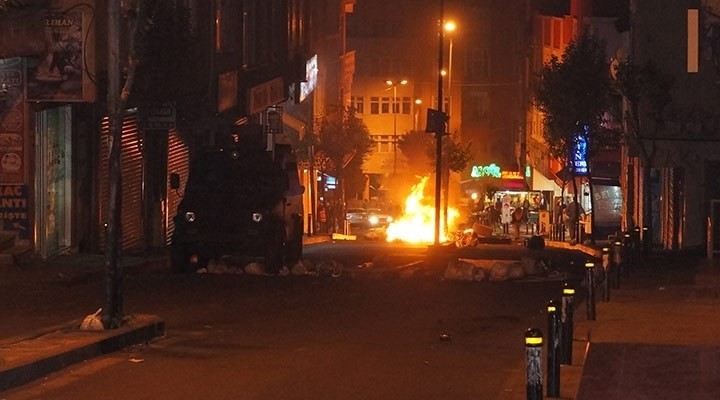 Okmeydanı Savaş alanına döndü