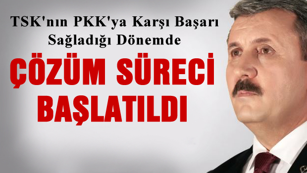 Asker PKK'ya başarı sağladığı dönemde Çözüm Süreci Başlatıldı