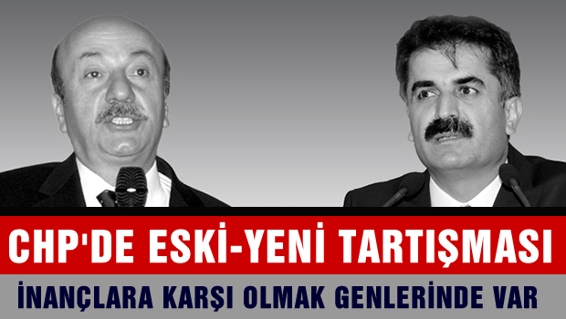 CHP'de erken kavga