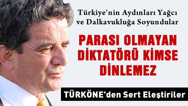 Türkiye'nin aydınları dalkavukluğa, yağcılığa soyundu