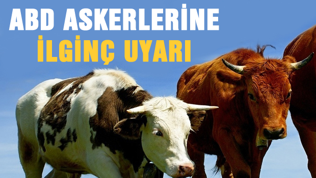ABD'li askerlere ilginç uyarı