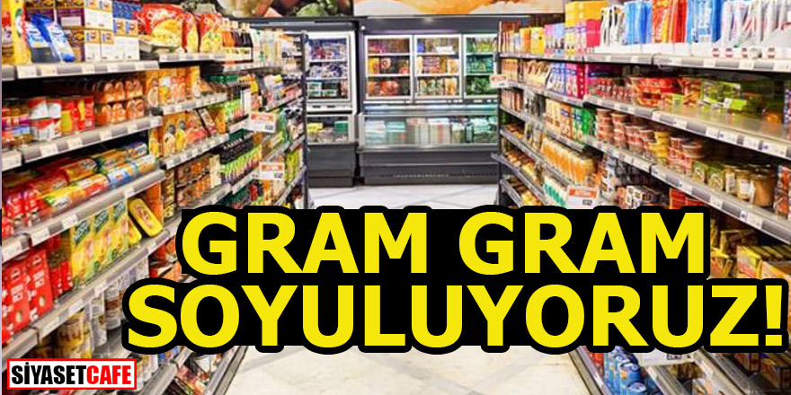Gram gram soyuluyoruz!
