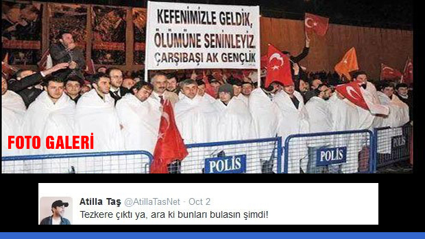 Tezkere çıktı kefenciler hadi savaşa