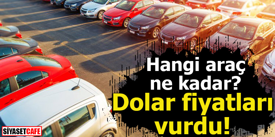 Dolar fiyatları vurdu! Artık hepsi el yakıyor