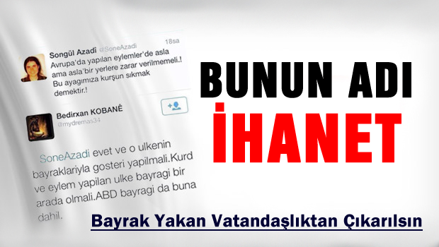 Kobani eylemcilerinin ikiyüzlülüğü deşifre oldu