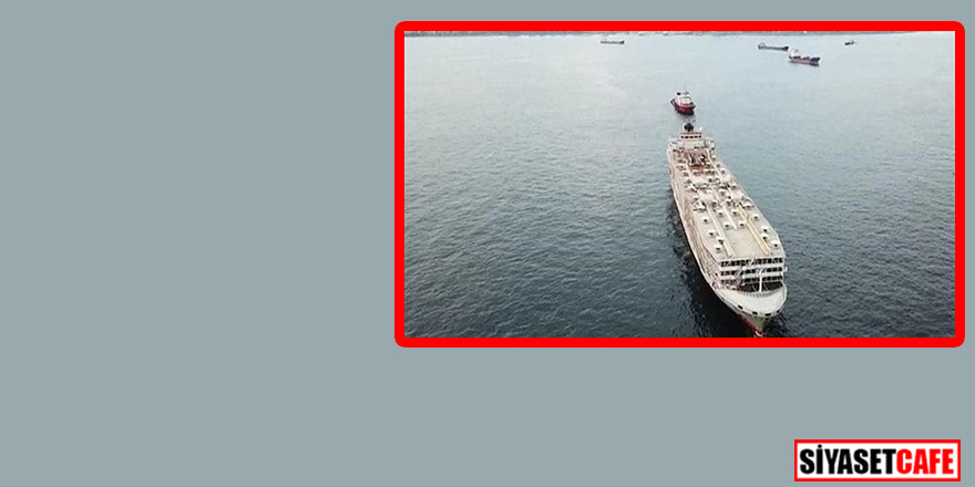 Şarbonlu gemi Marmara'ya açıldı!
