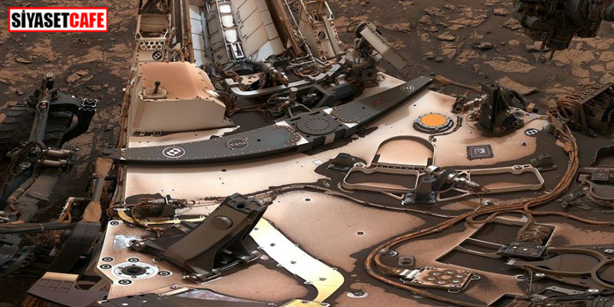 Mars'tan ilk selfie geldi!