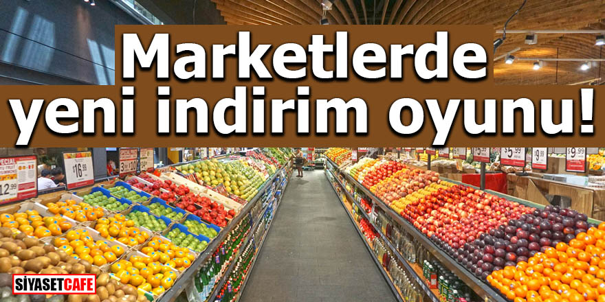 Marketlerde yeni indirim oyu!