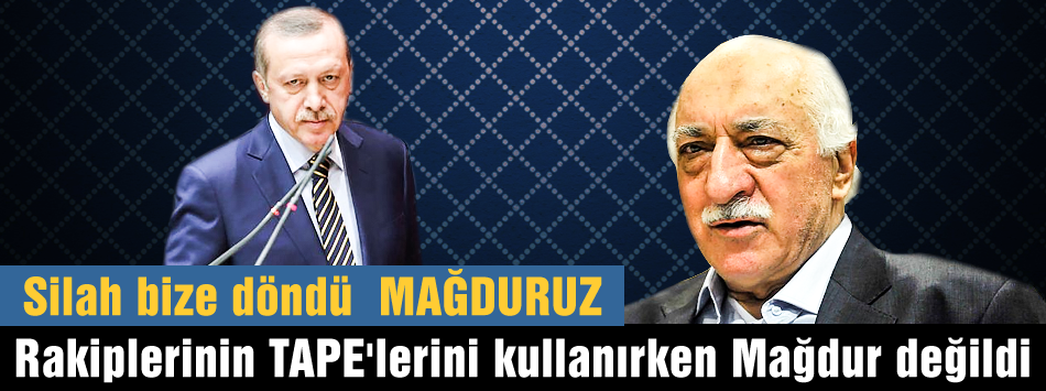 Erdoğan rakiplerinin kayıtlarını kullanmıştı