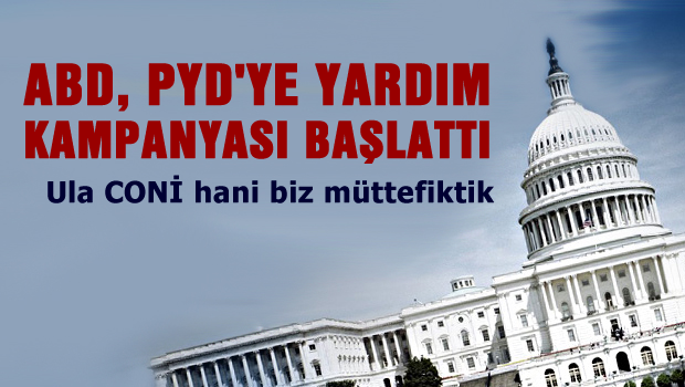 ABD, YPG'ye yardım kampanyası başlattı