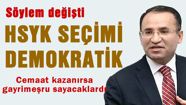 Hükümet kazandı demokratik oldu, cemaat kazansaydı gayri meşru olacakktı