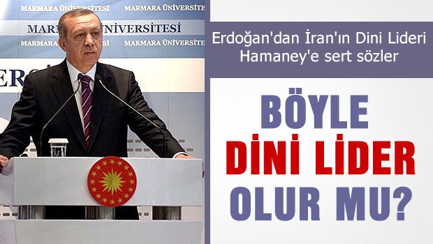 Erdoğan'dan Hamaney'e tepki