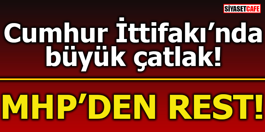 MHP'li Yalçın'dan Cumhur İttifakı açıklaması