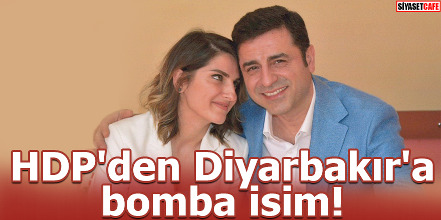 HDP'den Diyarbakır'a bomba isim!