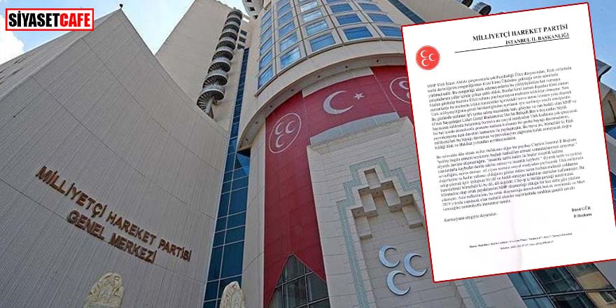 MHP İstanbul İl Başkanı İYİ Partililere ateş püskürdü!