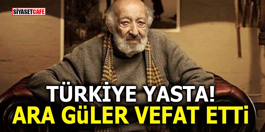 Türkiye yasta! Ara Güler vefat etti!
