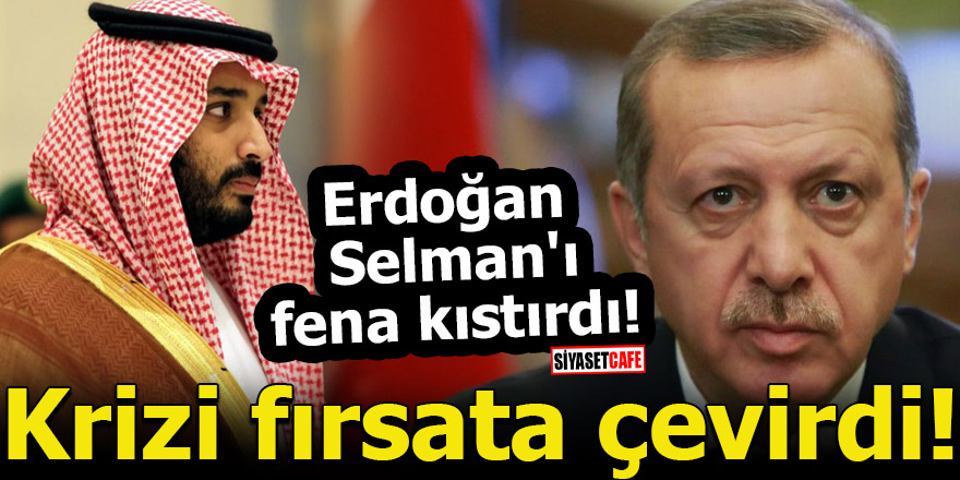 Erdoğan Selman'ı fena kıstırdı! Krizi fırsata çevirdi
