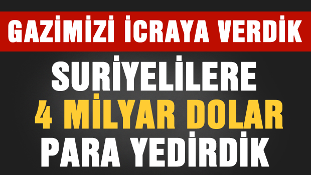 Suriyelilerin Türkiye'ye maliyeti git gide kabarıyor