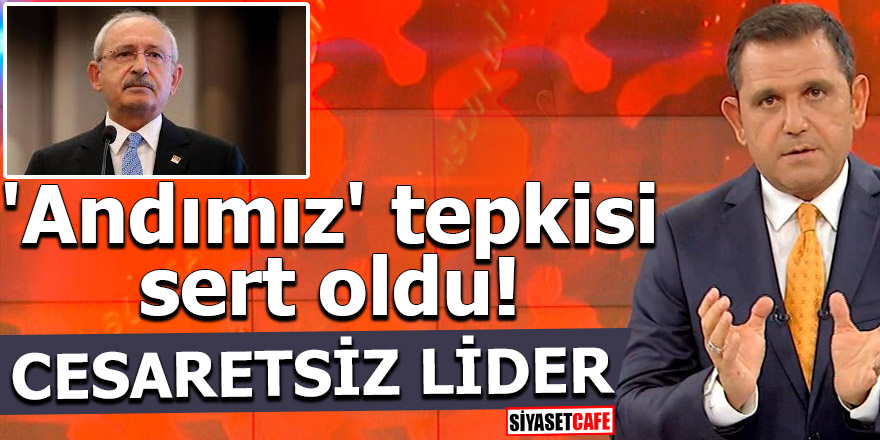 Portakal'dan Kılıçdaroğlu'na 'andımız' tepkisi! 'Cesaretsiz lider'