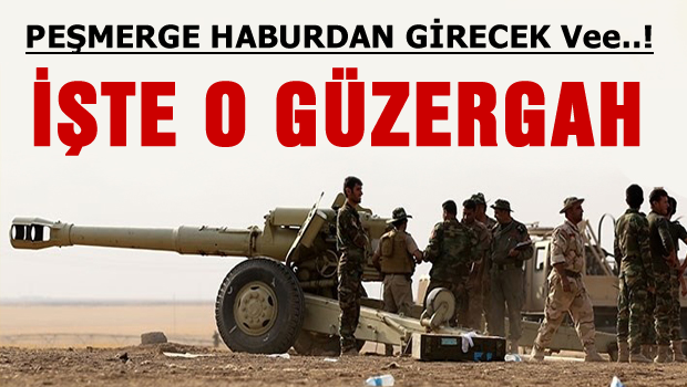 Peşmerge'ye ağır silahlı koridor