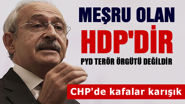'Meşru olan HDP'dir'